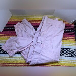 Wink WonderFLEX Love-Women's Utility Cargo Zip Jogger Scrub Petite 2XL